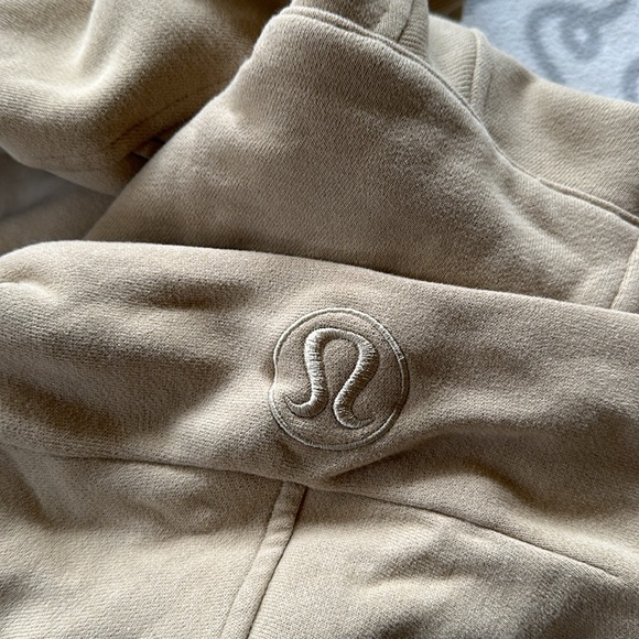 Lululemon Scuba Oversized 1/2 Zip Hoodie Trench - Picture 4 of 6